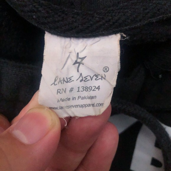 Logic Adult Large "EVERYBODY" Pullover Hoodie, Black - Picture 5 of 6